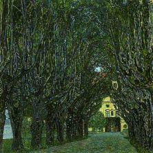 Haga click para ver la imagen ampliada avenue in schlob kammer park 1912 - vienna osterreichische museum fur angewandte kunst.jpg